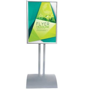 Double Upright Poster Stand