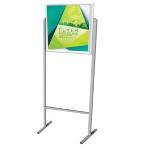 Double Sided Poster Stand